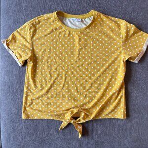 Elodie Dotted Tie Shirt